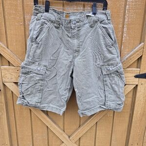 Men's Olive Cargo Shorts